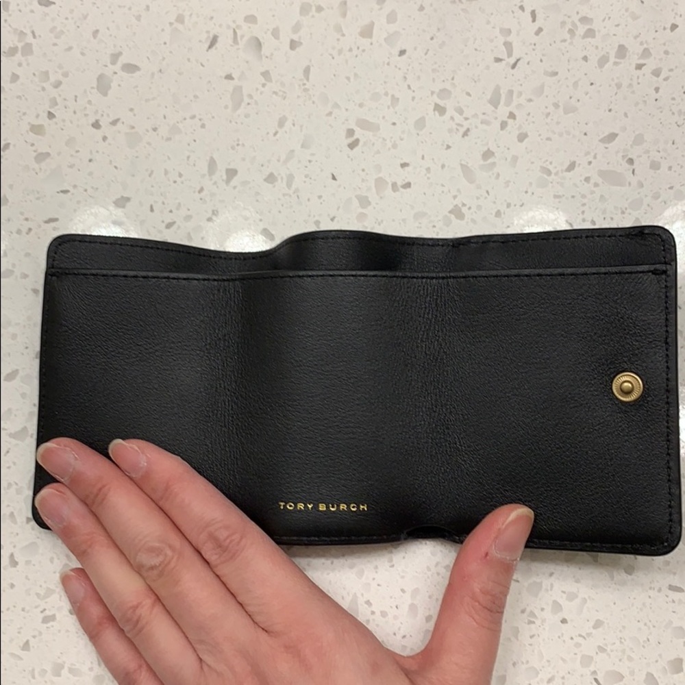 NWT TORY BURCH Authentic Kira Leather Tri-Fold Mini Wallet - Picture 6 of 14